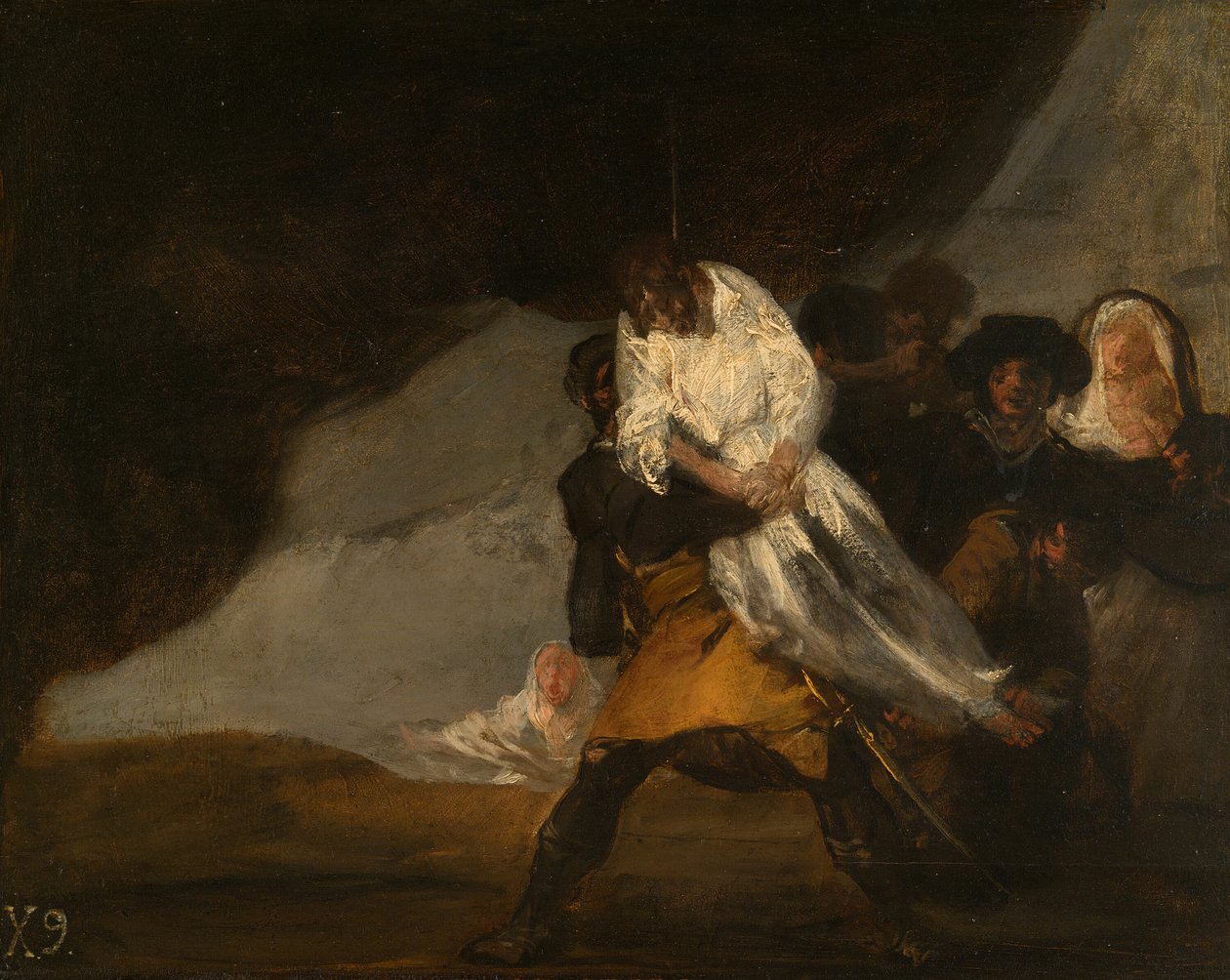 Powieszony mnich, ok. 1930 r. 1810. autorstwa Francisco de Goya