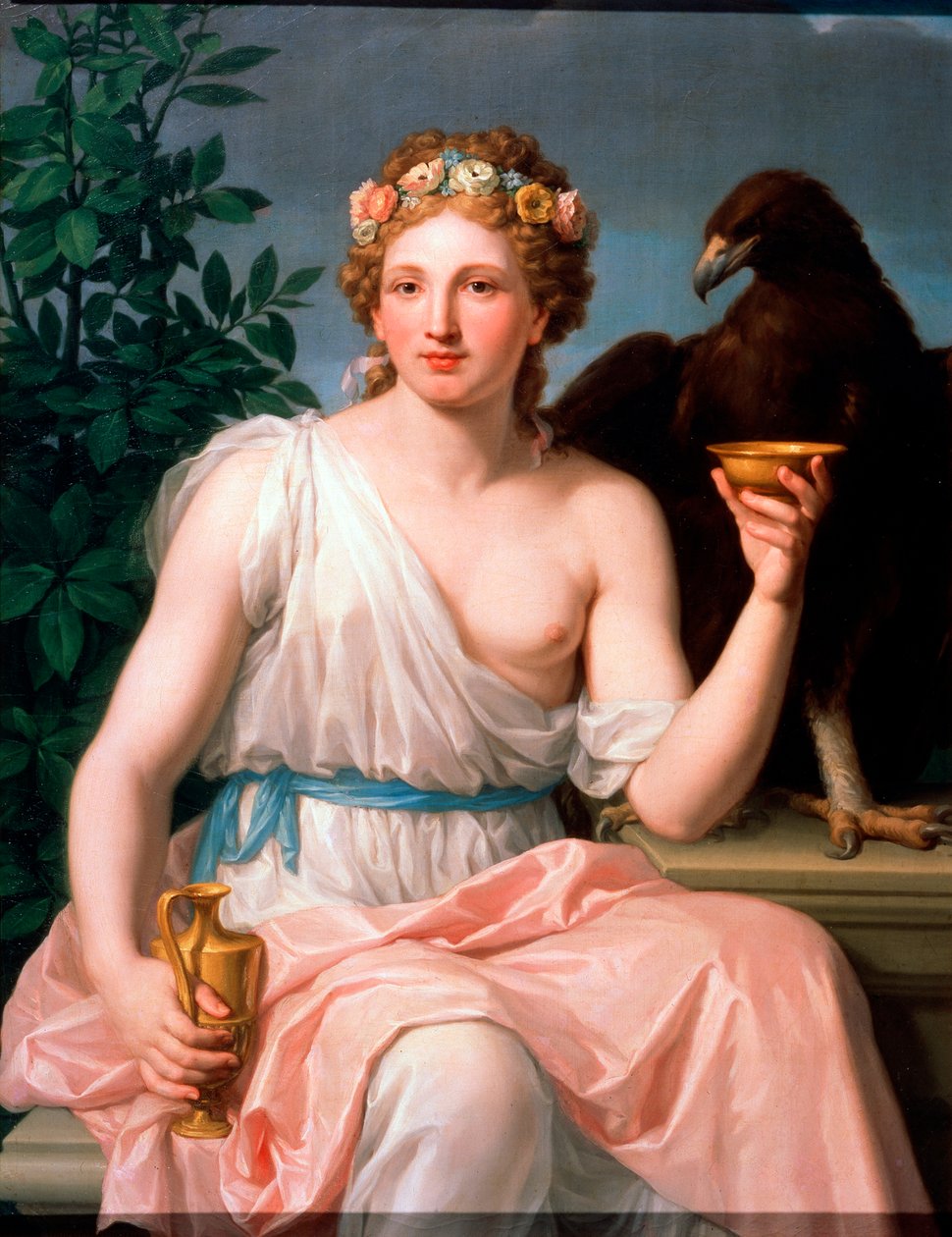 Hebe, 1784. autorstwa Francisco Javier Ramos y Albertos