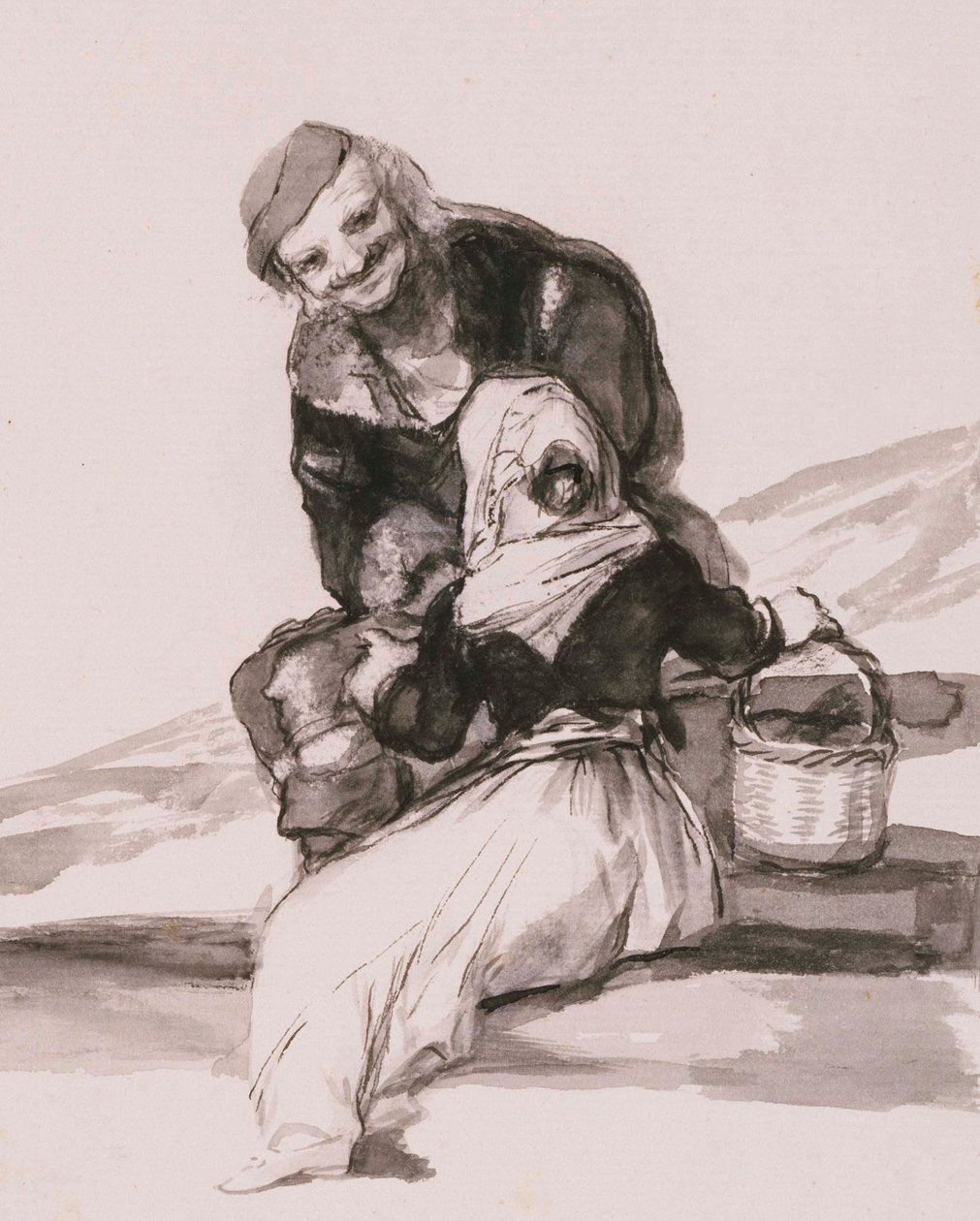 Uważaj na porady (wycięte) autorstwa Francisco de Goya