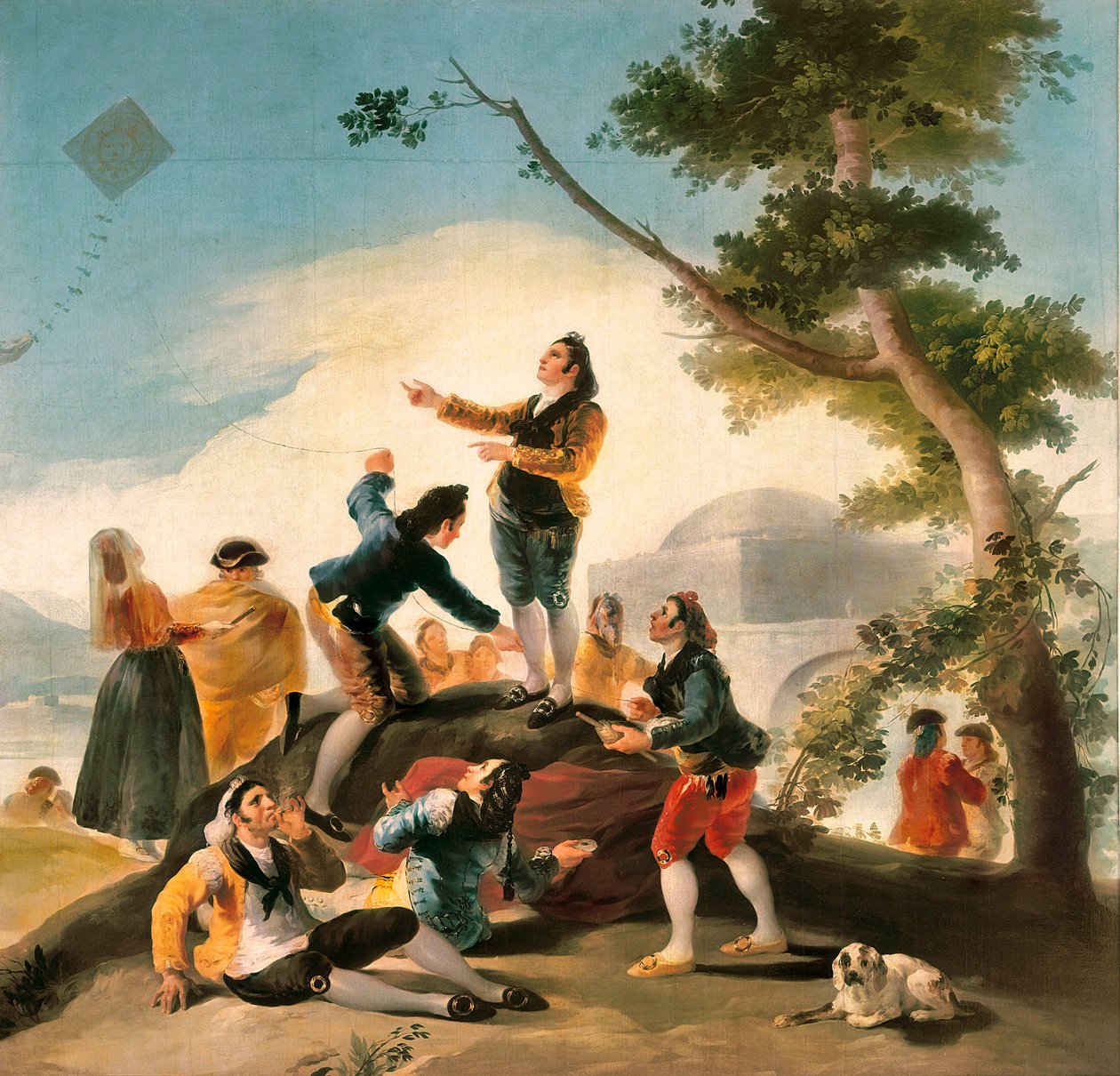 Latawiec autorstwa Francisco de Goya