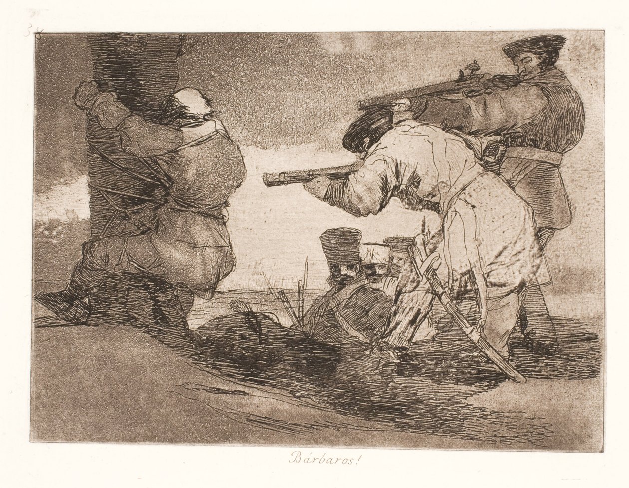 Barbarze! (38) autorstwa Francisco de Goya