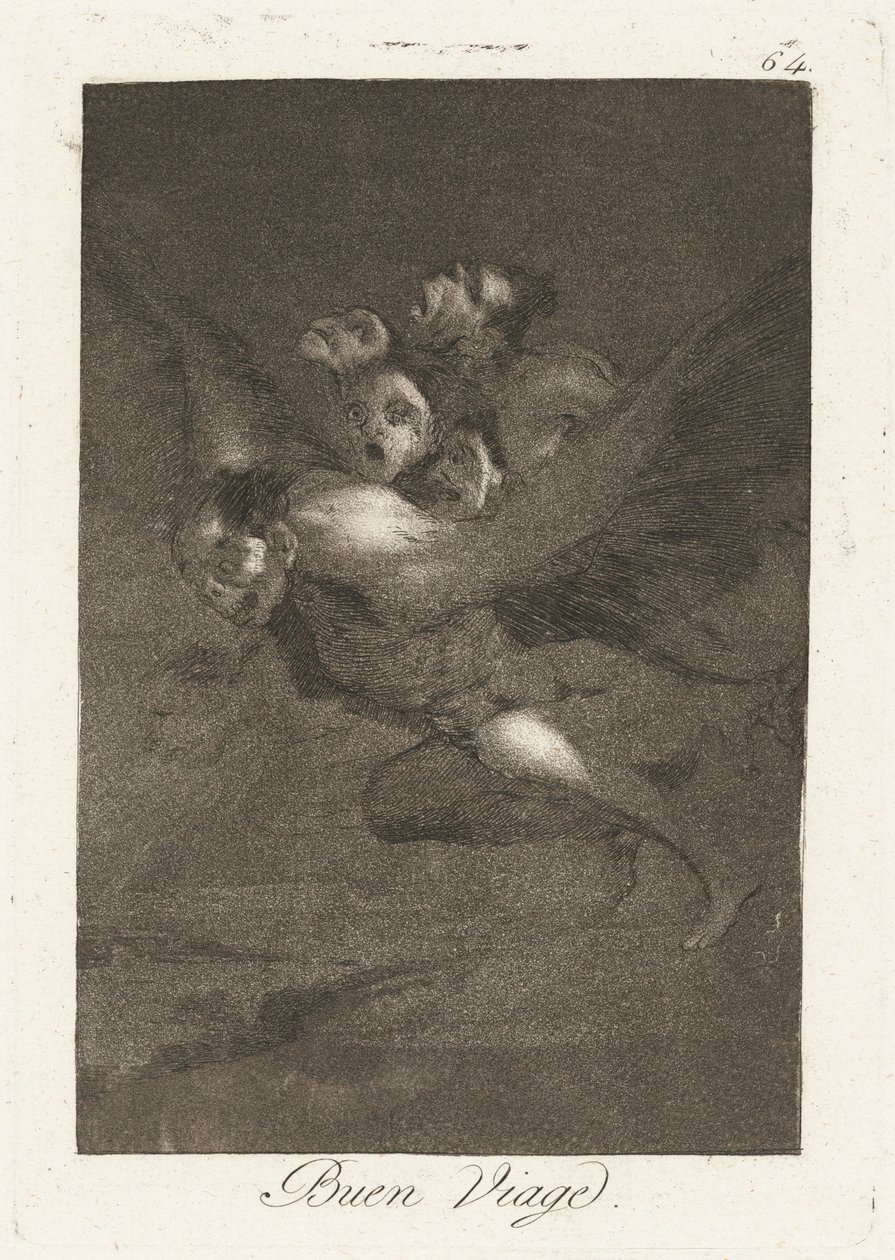 Dobra podróż (Bon Voyage) autorstwa Francisco de Goya