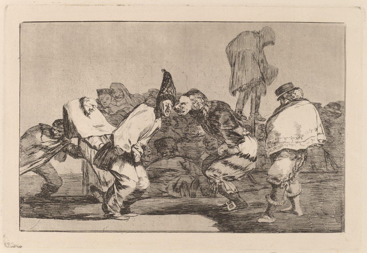 Disparate de Carnaval (Szaleństwo karnawałowe) autorstwa Francisco de Goya