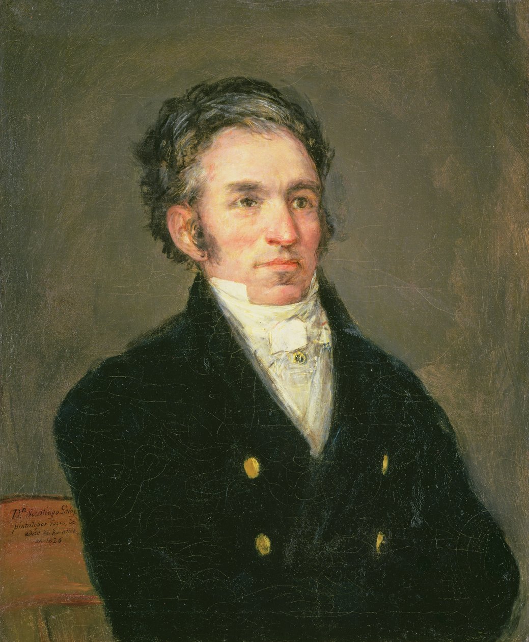 Dr Galos, ok.1826 autorstwa Francisco de Goya
