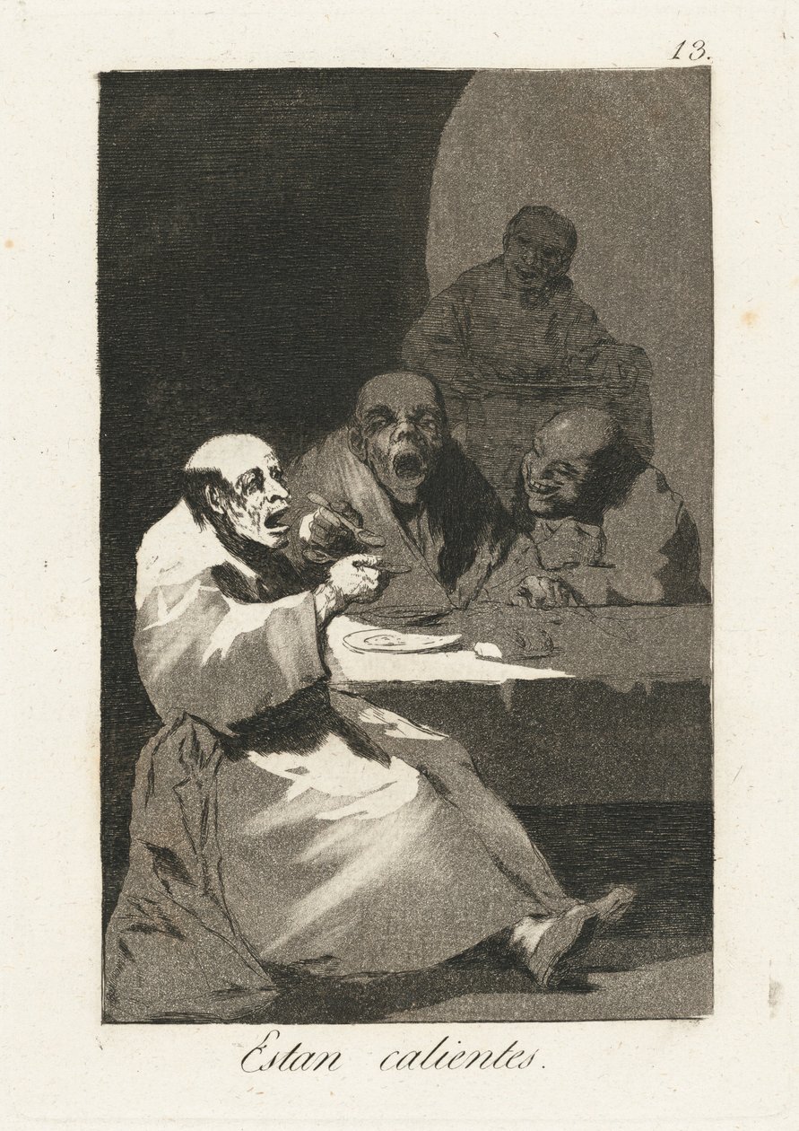 One są gorące autorstwa Francisco de Goya