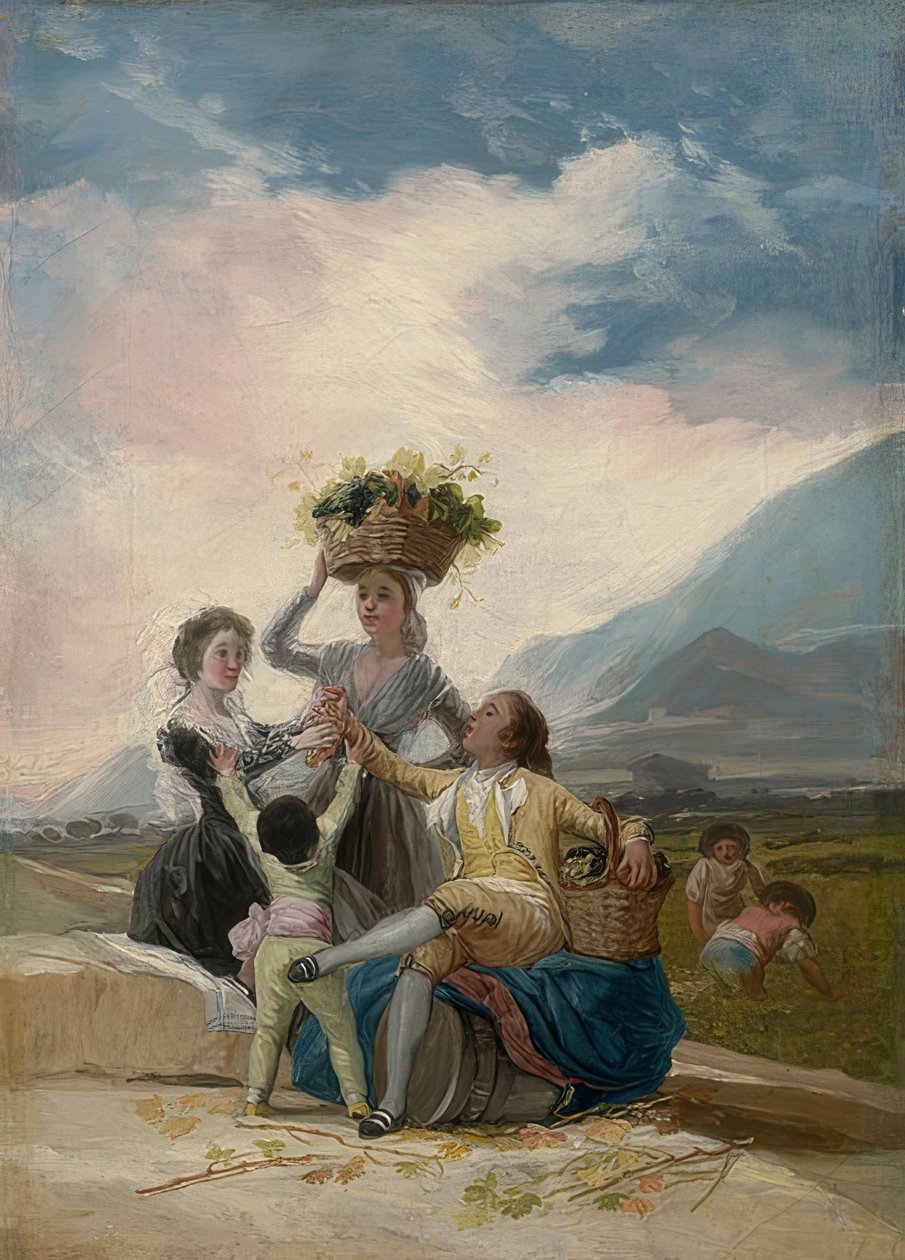 Herbst. 1786 autorstwa Francisco de Goya