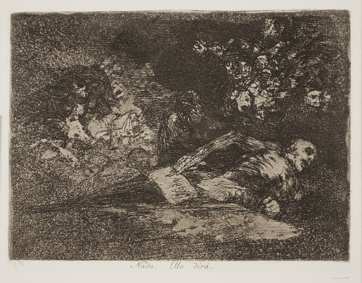 Nic! Sam tak mówi (69) autorstwa Francisco de Goya