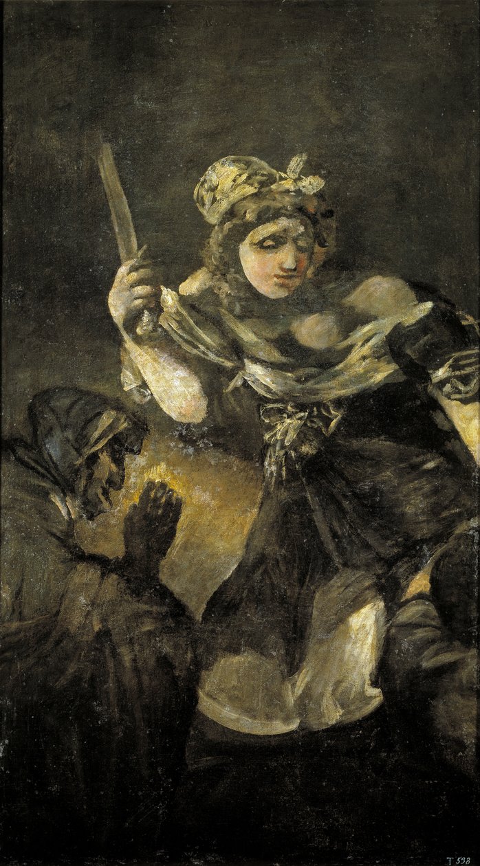 Judyta i Holofernes autorstwa Francisco de Goya