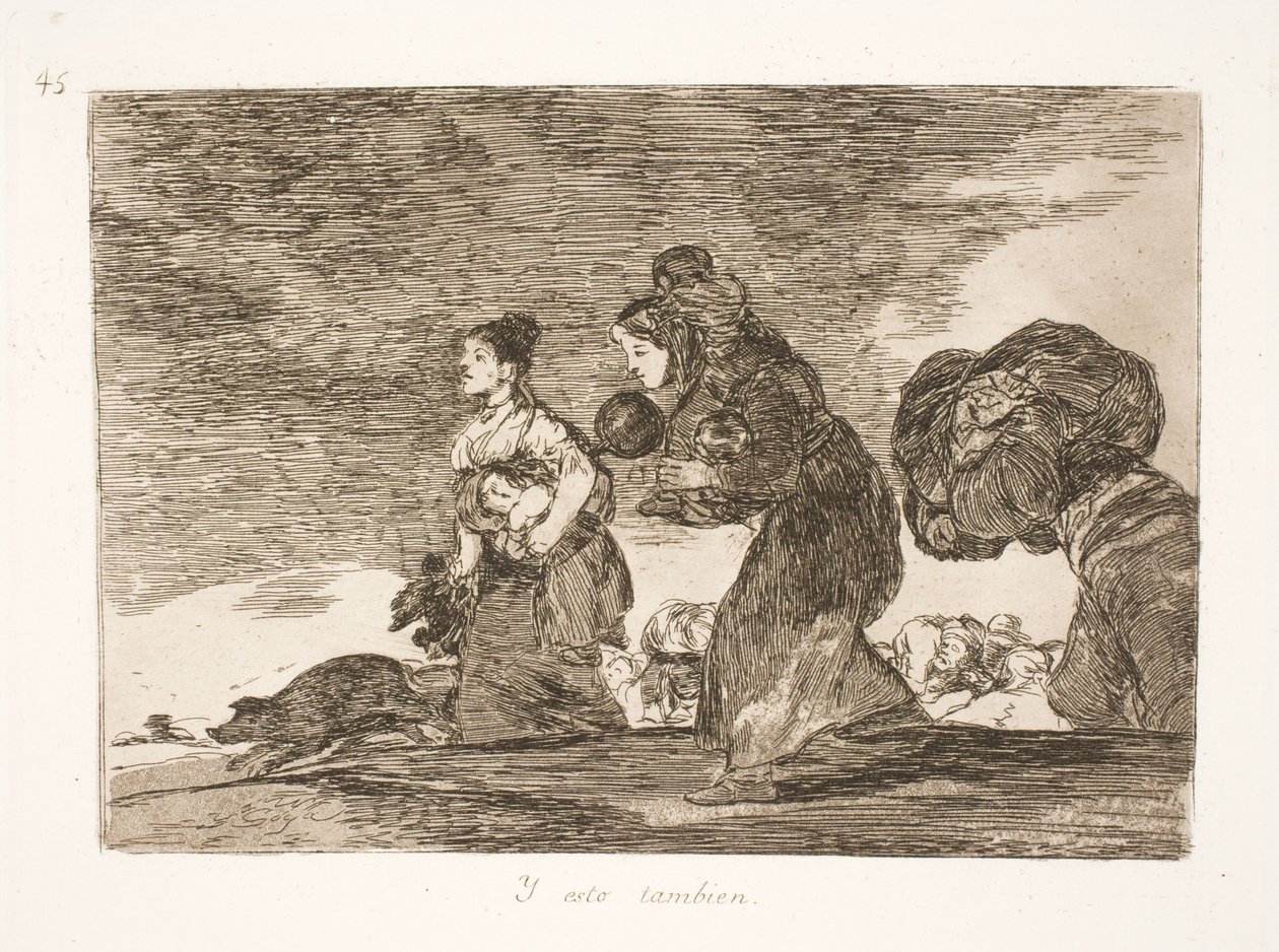 To też (45) autorstwa Francisco de Goya