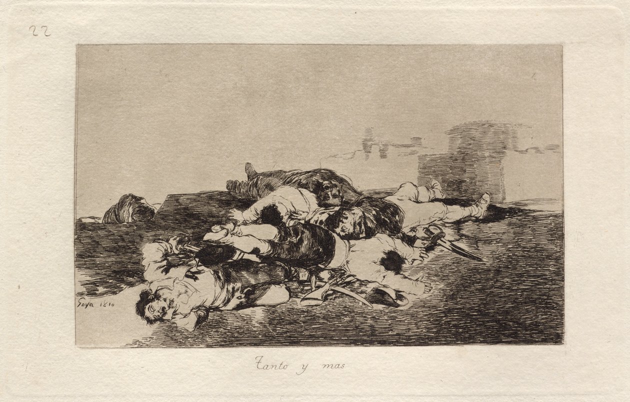 Tyle i więcej (nawet gorzej) autorstwa Francisco de Goya