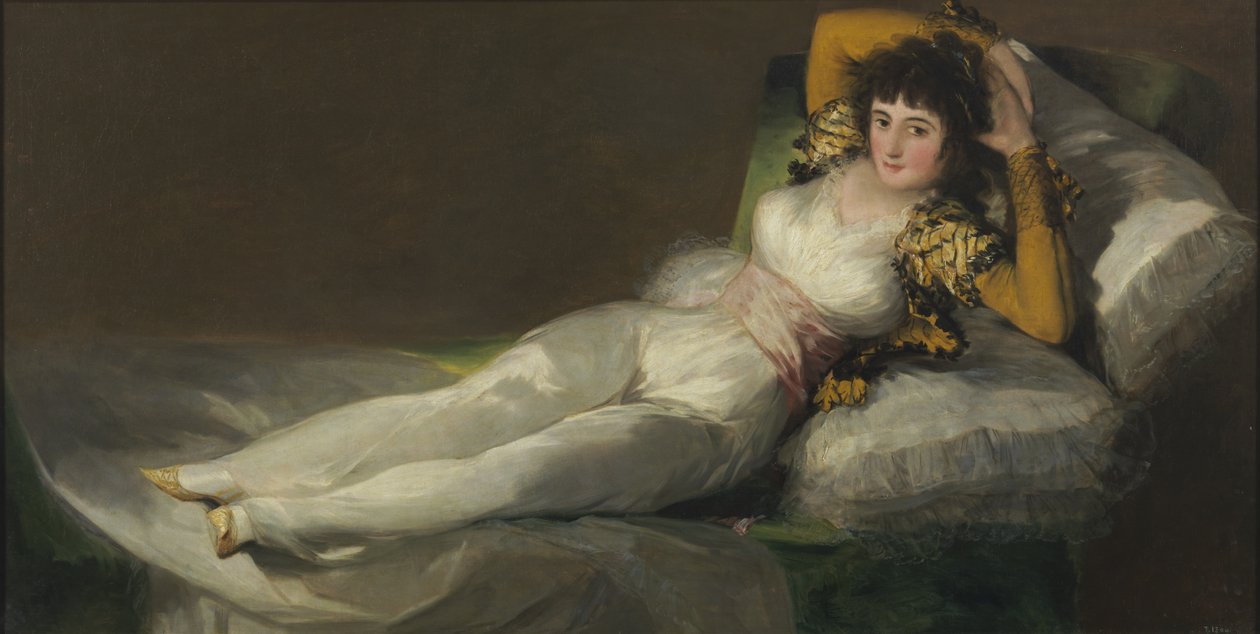 Maja w ubraniu, ok. 1930 r. 1800 autorstwa Francisco de Goya