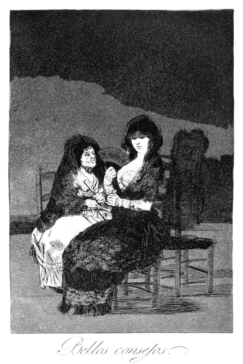 Cudowna rada, 1799 autorstwa Francisco de Goya