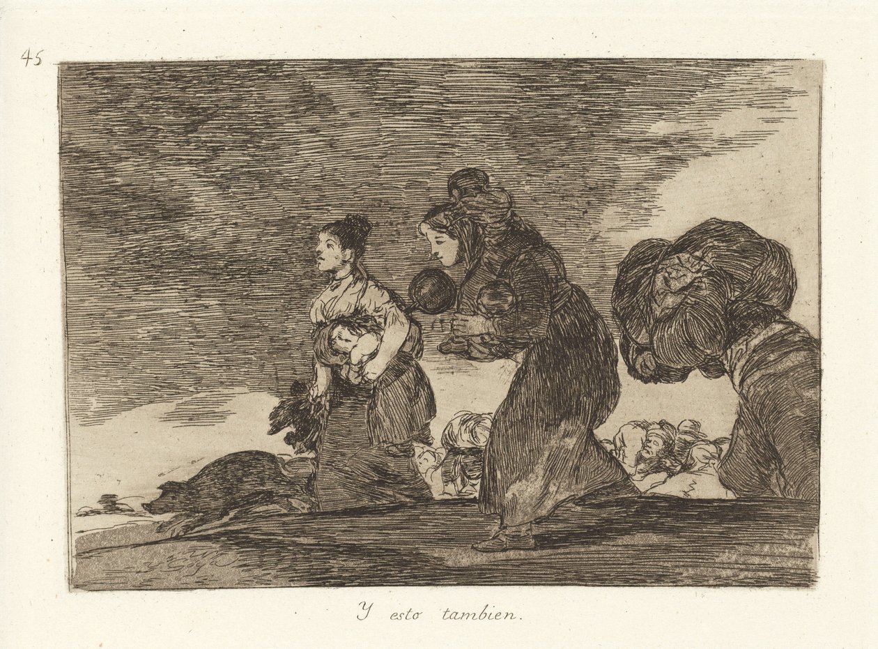 I to też (i to też) autorstwa Francisco de Goya