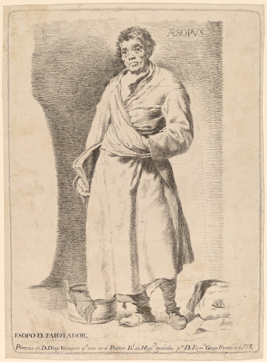 Ezopowie (Ezopowie) autorstwa Francisco de Goya after Diego Velázquez