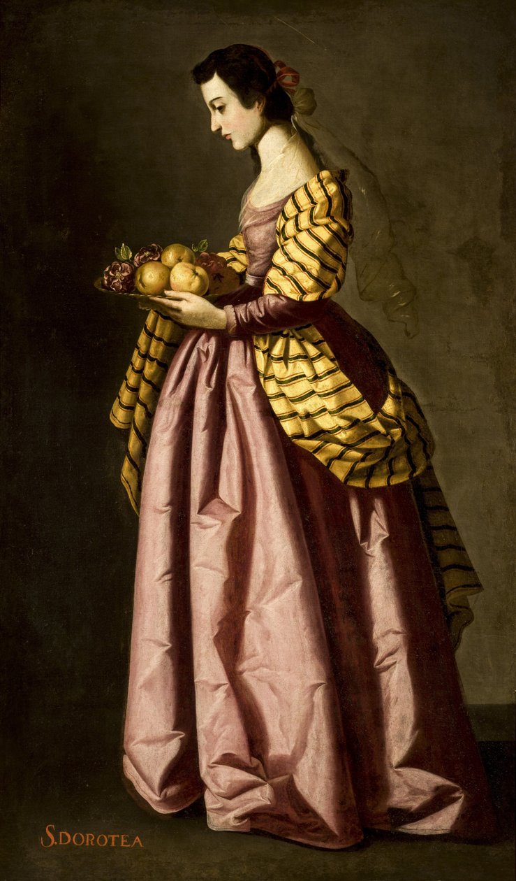 Św. Dorota, ok. 1930 1640. autorstwa Francisco de Zurbaran
