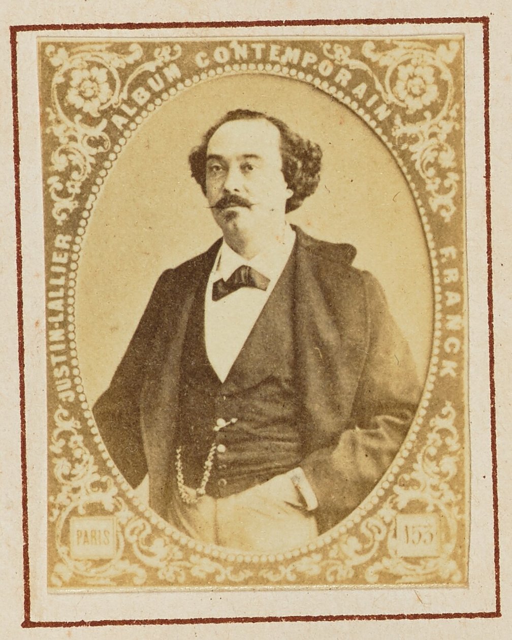 Achille-Félix Montaubry autorstwa Franck (François Marie Louis Alexandre Gobinet de Villecholles)