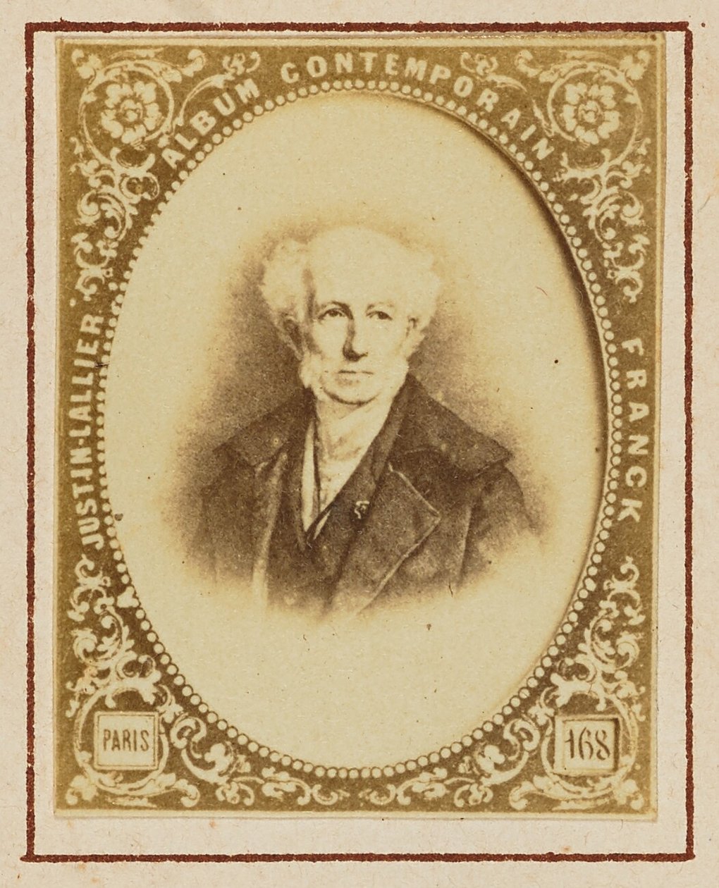 Jean-Baptiste Isabey autorstwa Franck (François Marie Louis Alexandre Gobinet de Villecholles)
