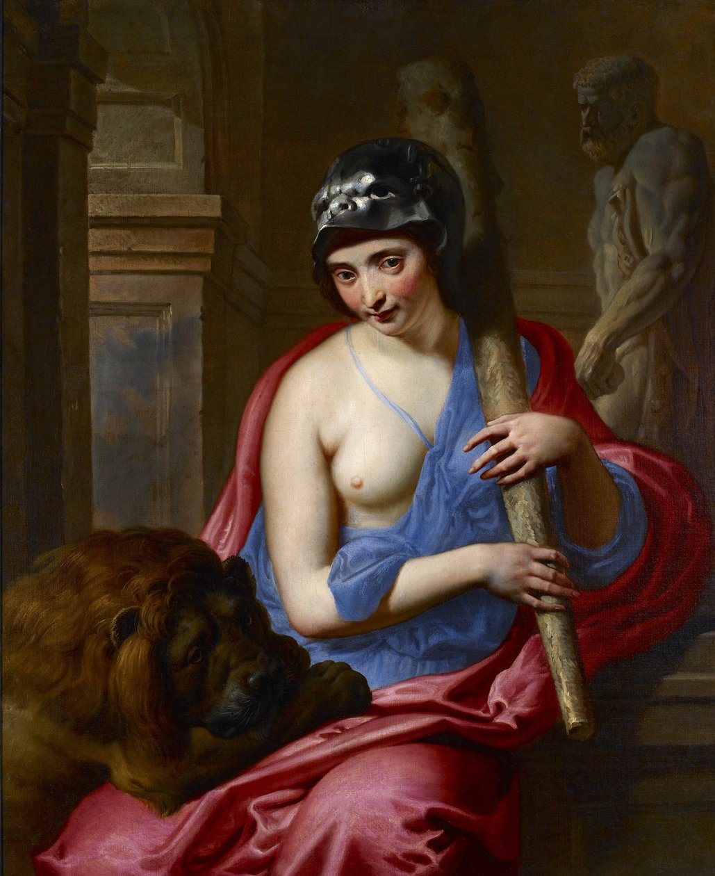 Męstwo, koniec XVII wieku autorstwa Franco Flemish School