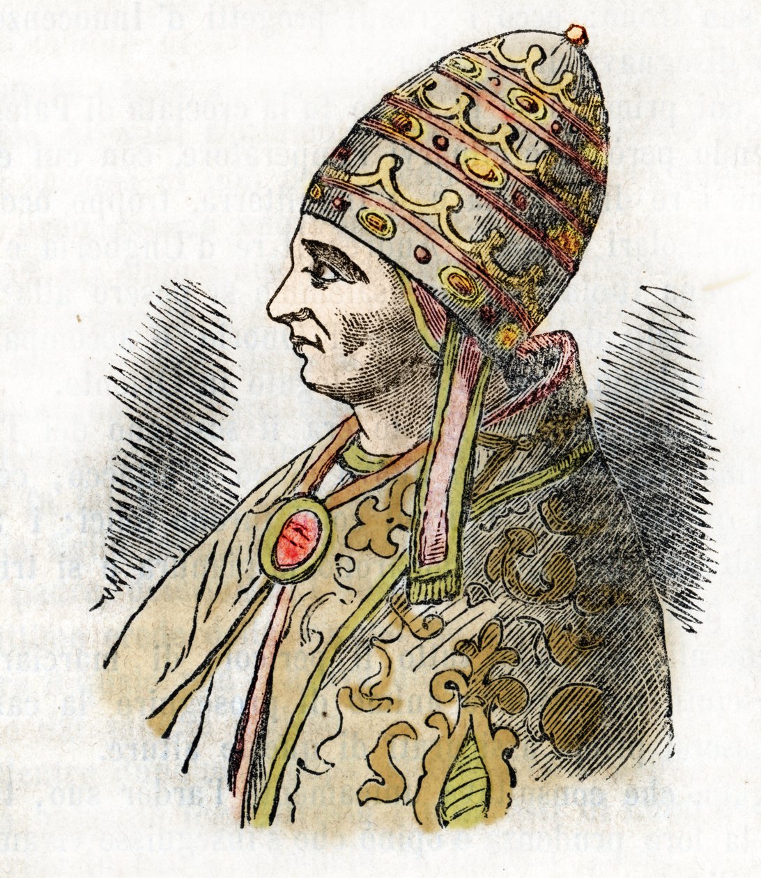 Papież Innocenty III autorstwa Franco Mistrali