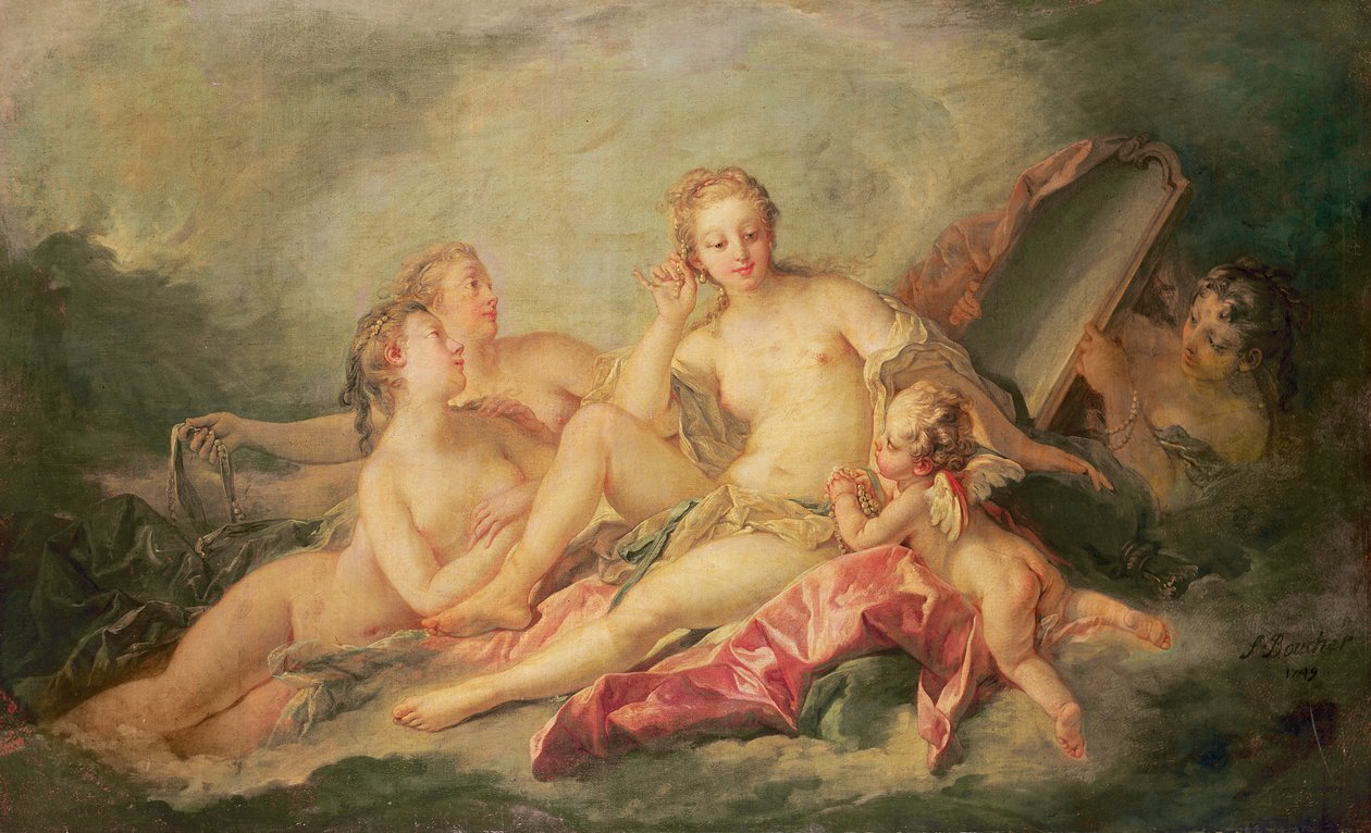 Toaleta Wenus, 1749 autorstwa François Boucher