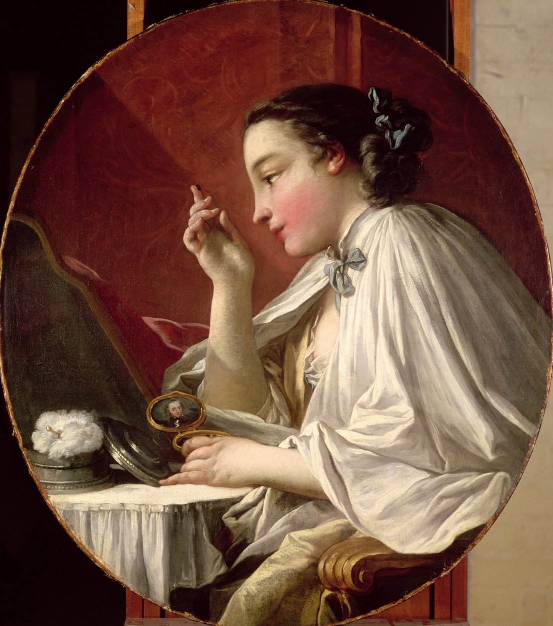 Kobieta w toalecie autorstwa François Boucher