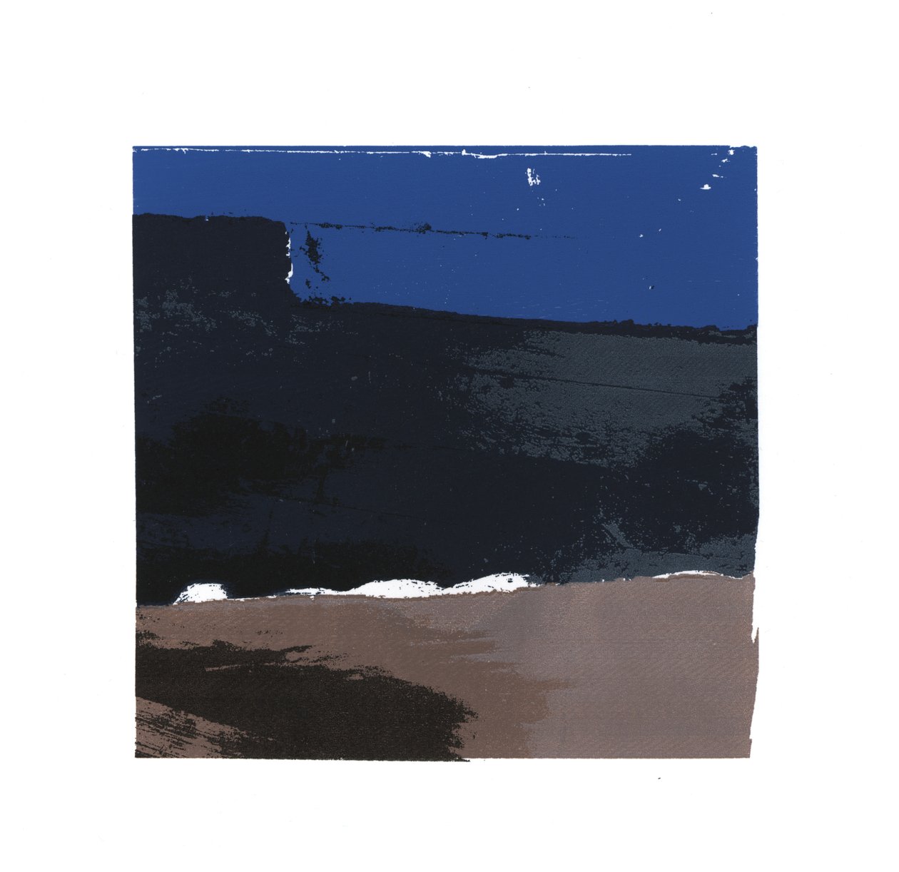 At Large, 2015, (sitodruk na papierze) autorstwa Francois Domain