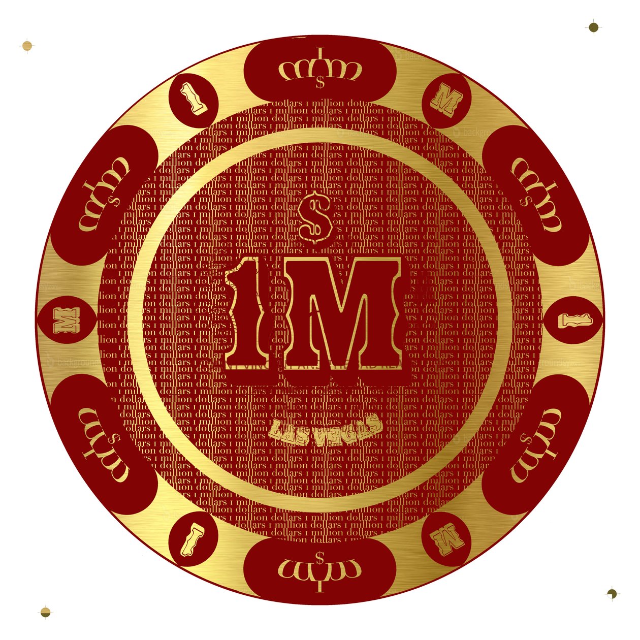 PokerChip 1 miesiąc, 2015, cyfrowa autorstwa Francois Domain
