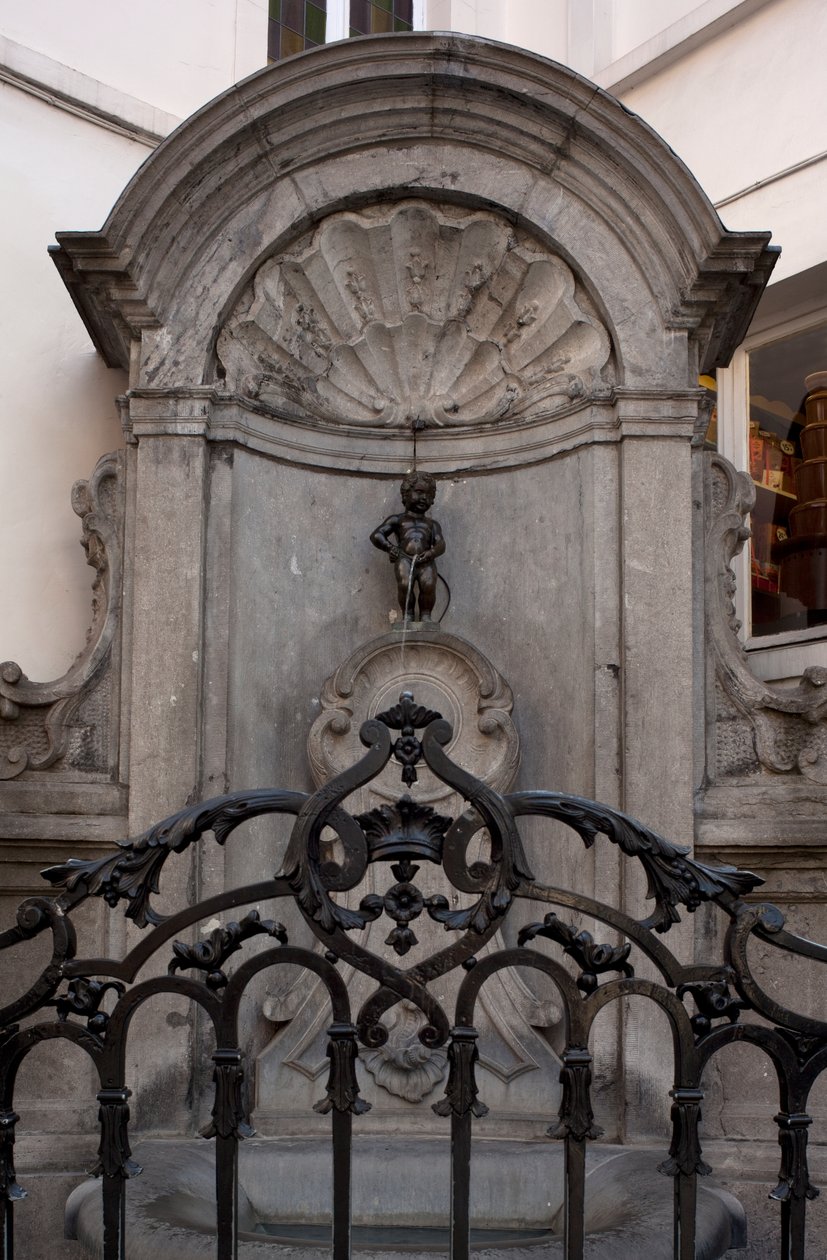 Manneken Pis, 1619 (brąz) autorstwa Francois Duquesnoy
