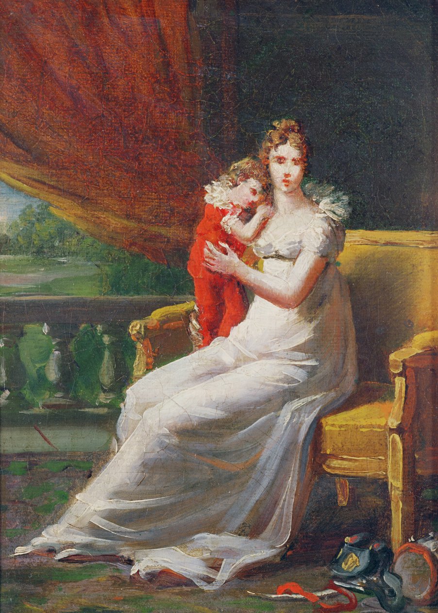 Marie-Louise trzymająca w ramionach króla Rzymu autorstwa Baron François Pascal Simon Gérard