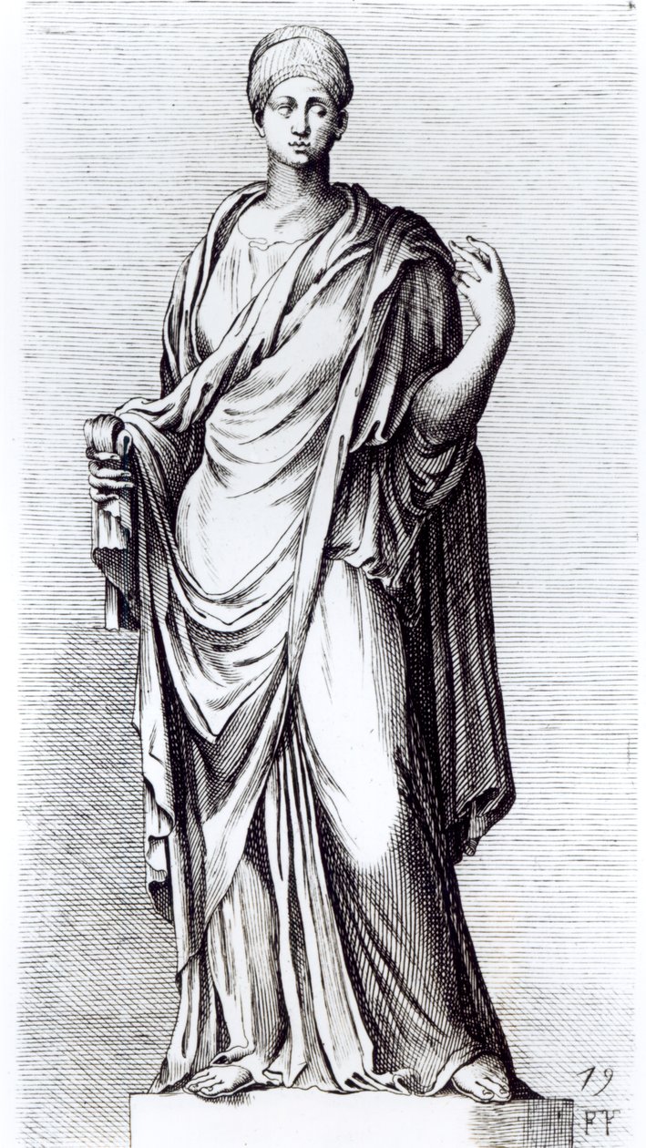 Agrypina, ok.1653 autorstwa Francois Perrier
