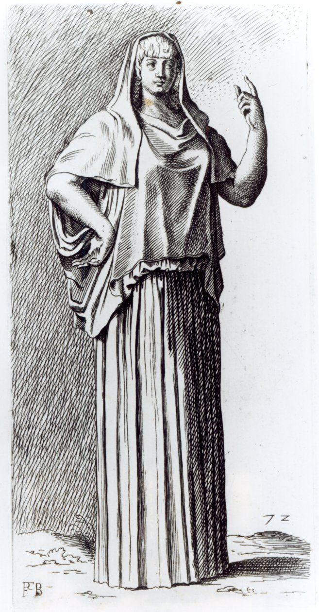 Westalka, c.1653 autorstwa Francois Perrier
