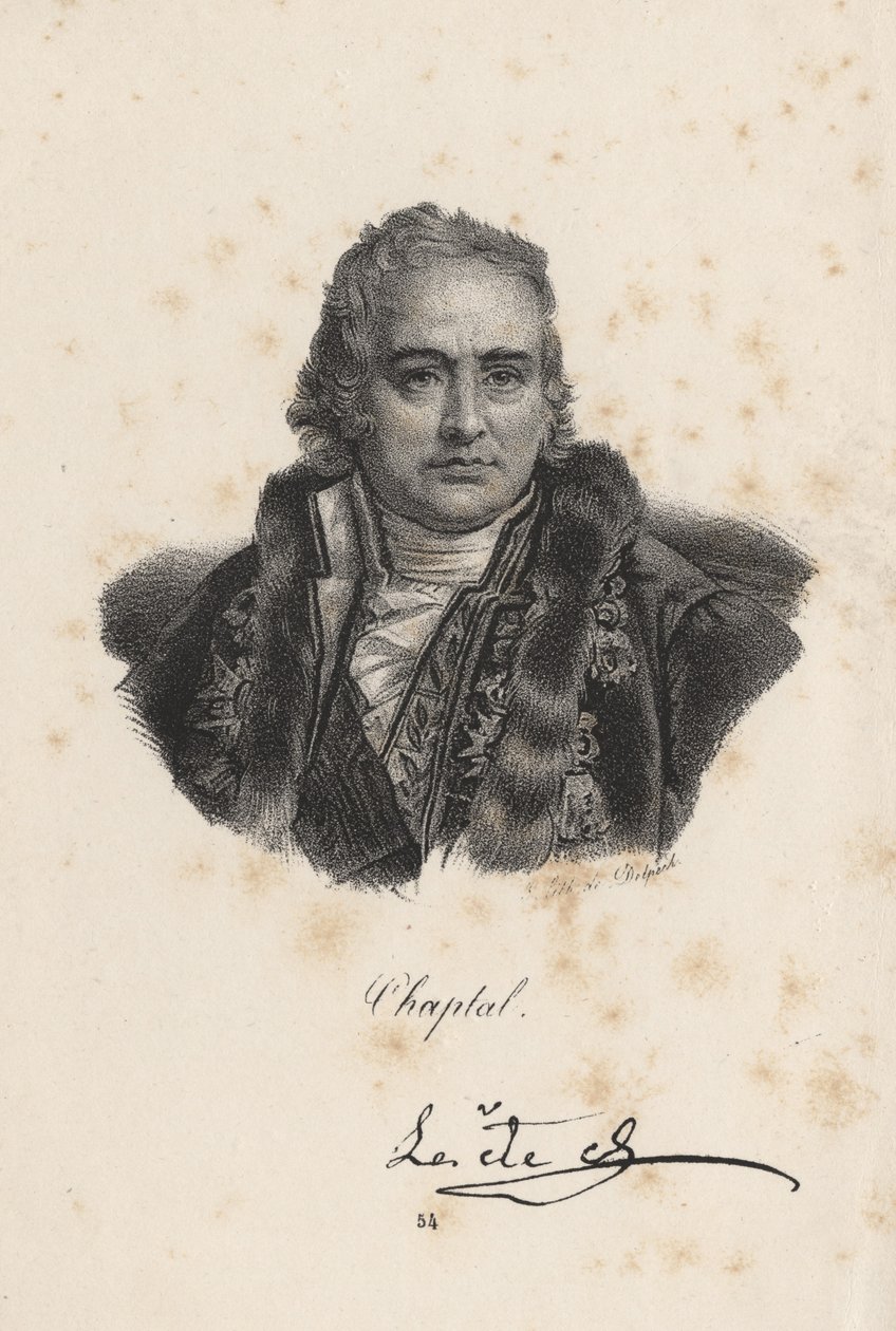 Chaptal, 1830 autorstwa Francois Seraphin Delpech