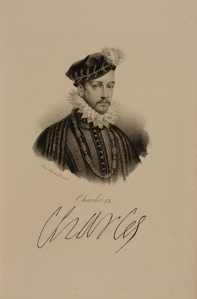 Karol IX (1550-74) autorstwa Francois Seraphin Delpech
