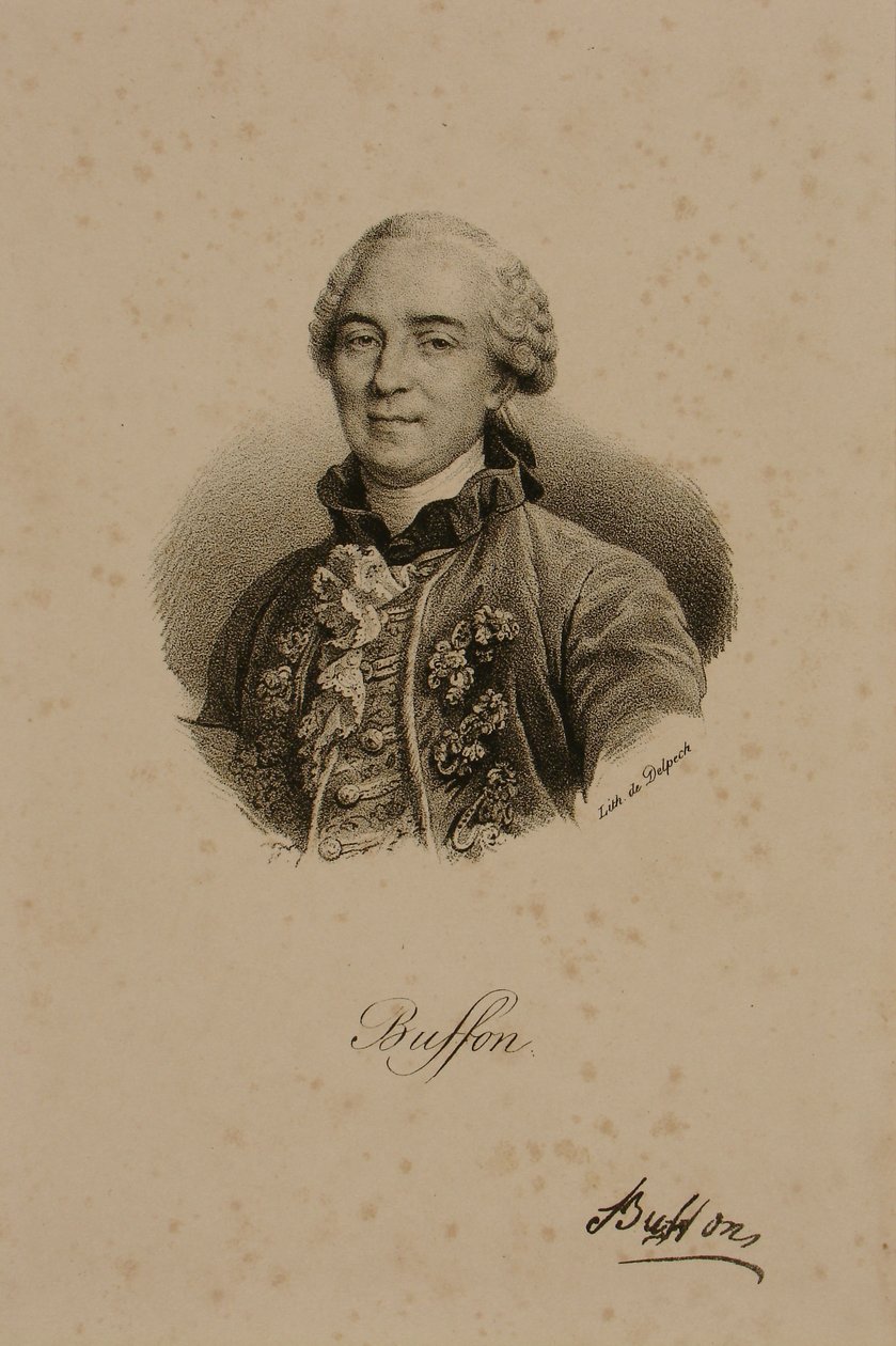 Georges-Louis Leclerc (1707-88) hrabia Buffon autorstwa Francois Seraphin Delpech