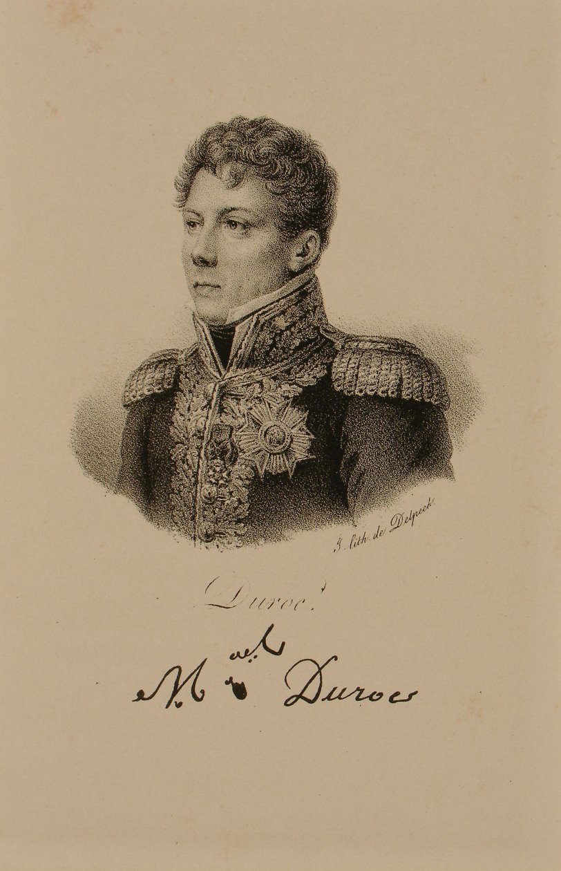 Geraud-Christophe-Michel Duroc (1772-1813) książę Friulu, 1806-08 autorstwa Francois Seraphin Delpech