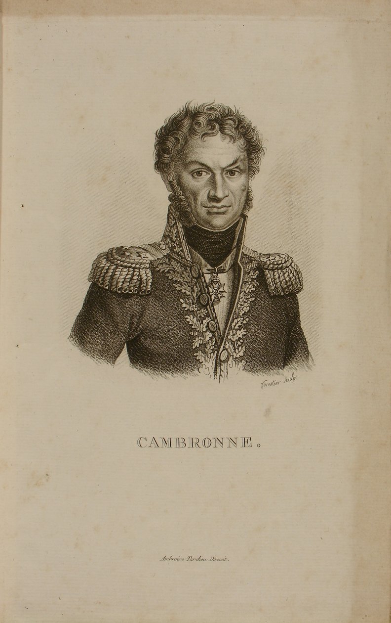 Portret generała Etienne Cambronne (1770-1842) autorstwa Francois Seraphin Delpech