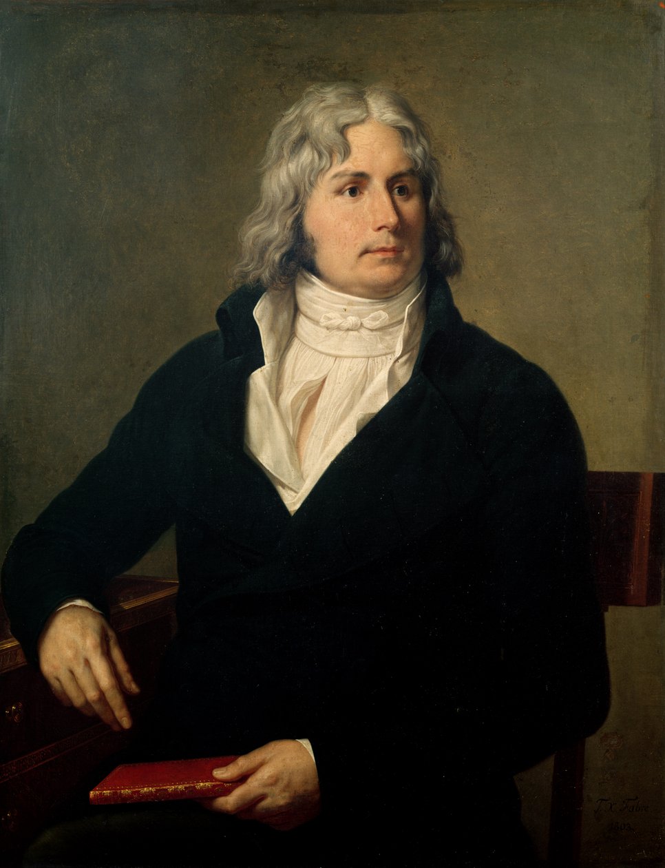 Louis-Francois Bertin (1766-1841) c.1803 autorstwa Francois Xavier Fabre