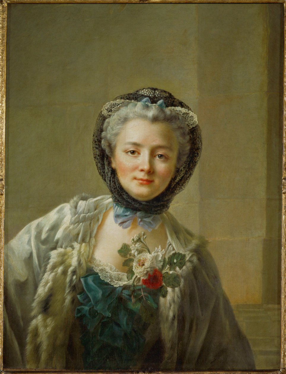 Pani Drouais, z domu Anne-Francoise Dore autorstwa Francois Hubert Drouais