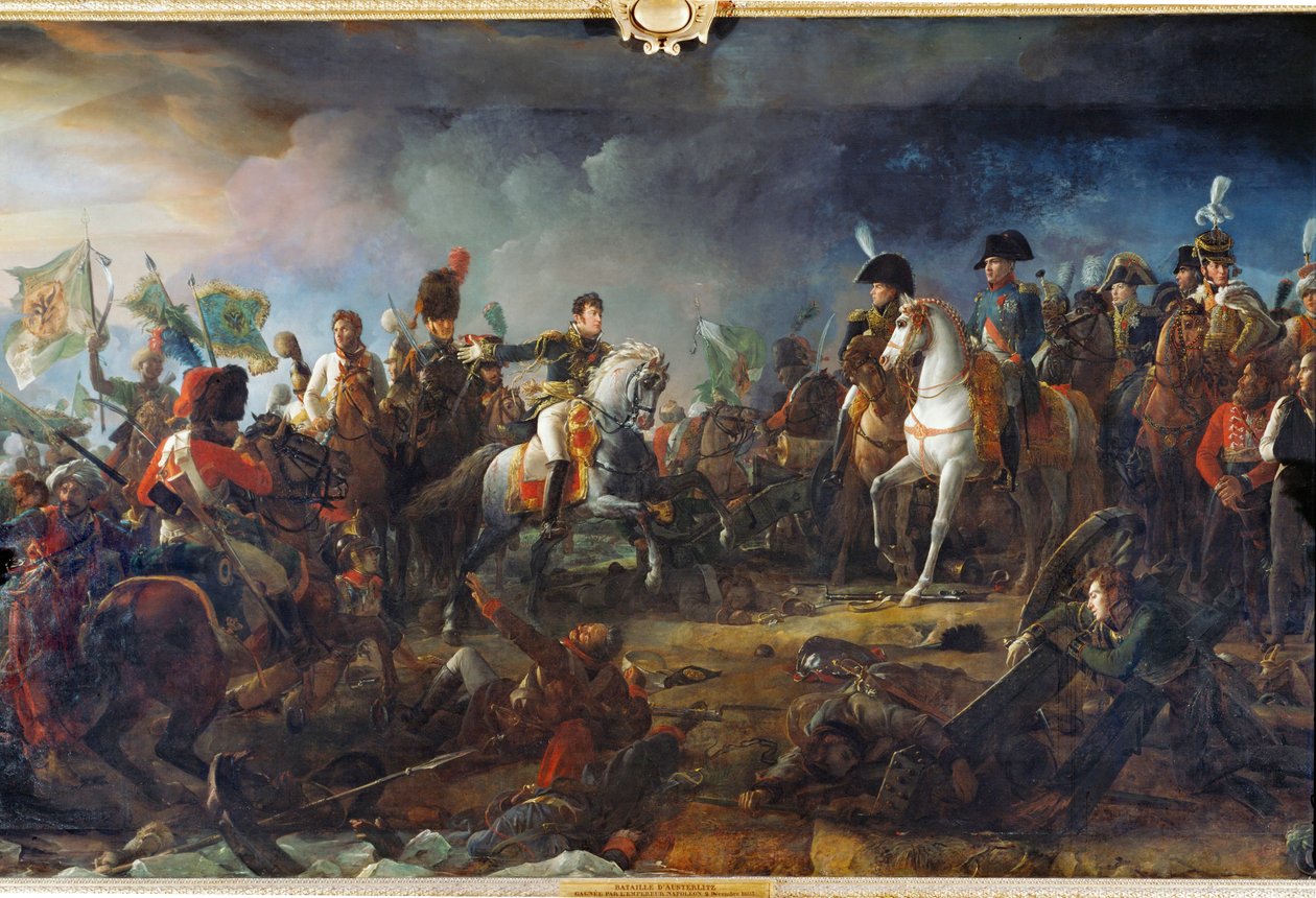 Bitwa pod Austerlitz ... autorstwa Francois (school of) Gerard