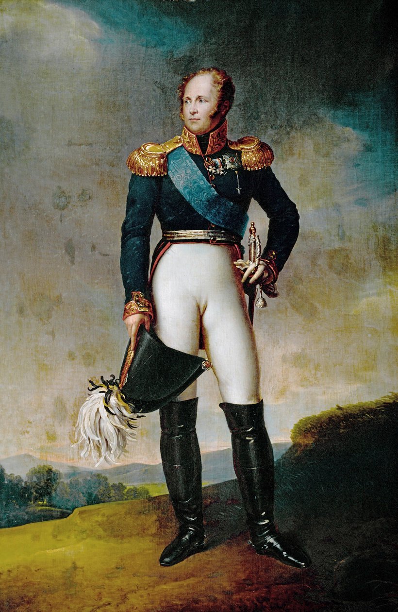 Car Aleksander I ... autorstwa Francois (school of) Gerard