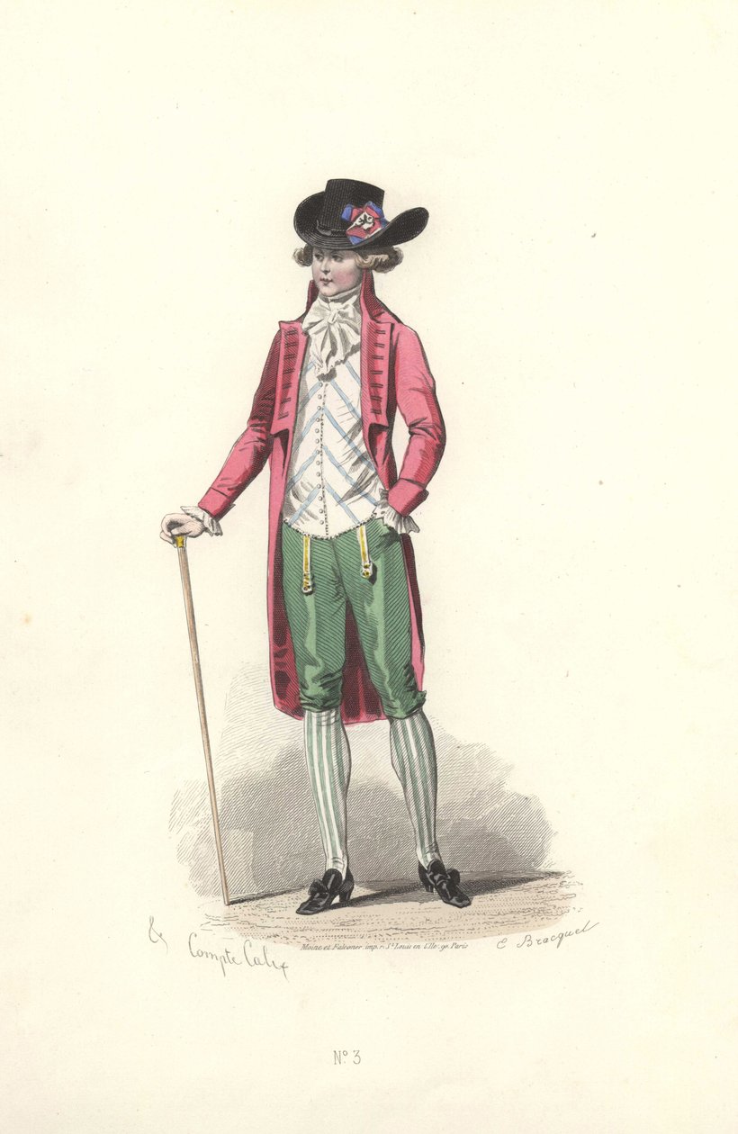 Dandy, era Marii Antoniny. autorstwa Francois Claudius Compte Calix