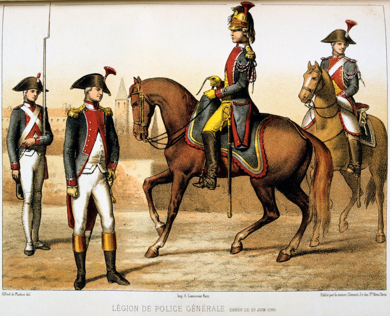 Legion Generalny Policji autorstwa Francois Cudet