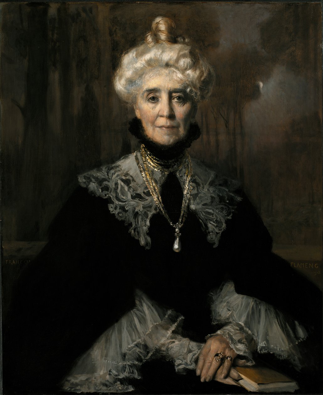 Pani Adeline M. Noble, 1903. autorstwa Francois Flameng