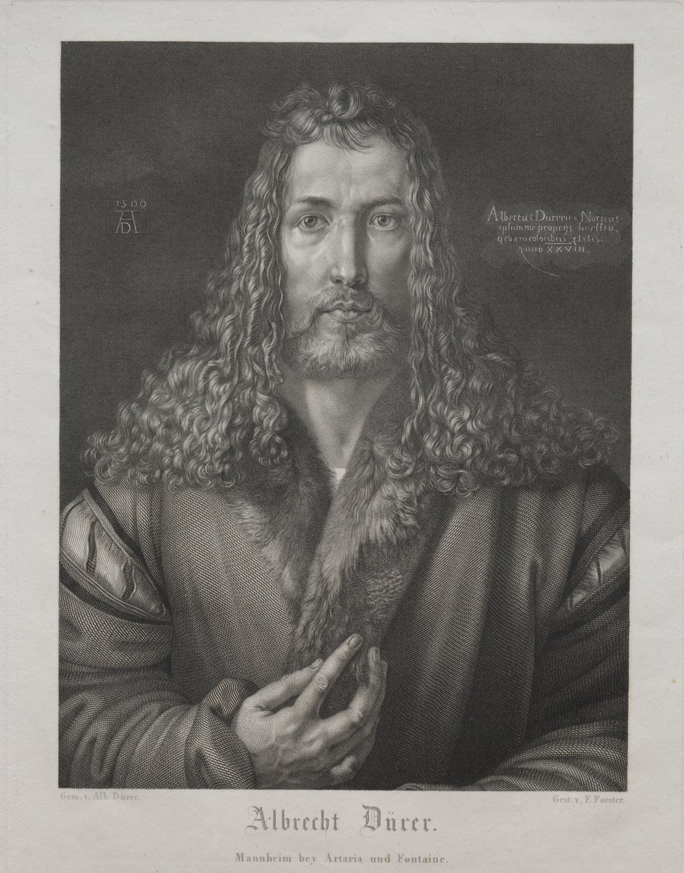 Albrechta Dürera autorstwa François Forster