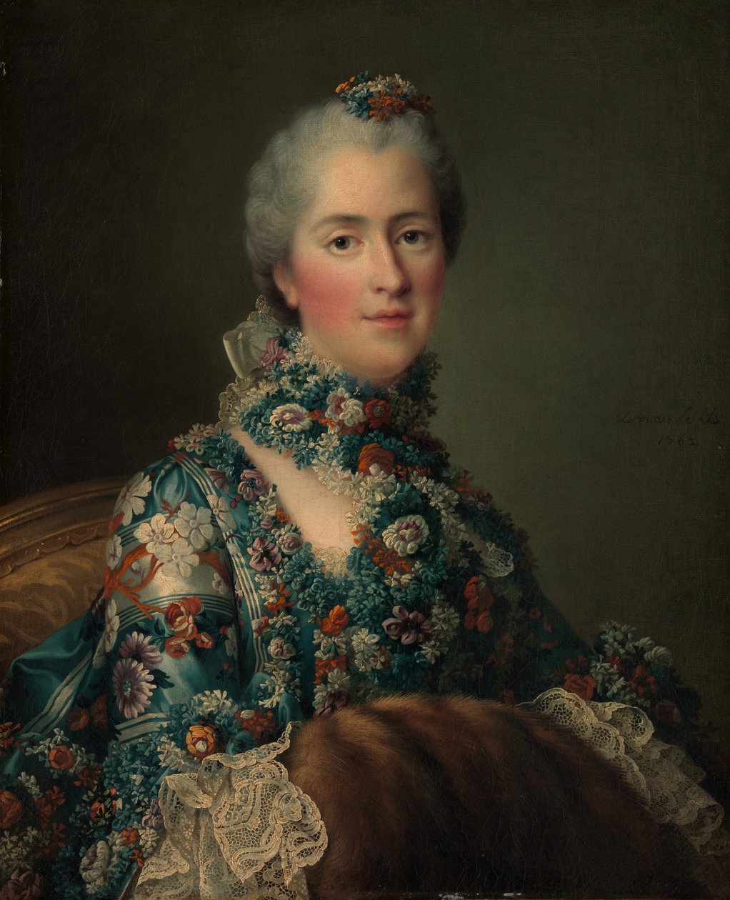 Madame Sophie z Francji 1734-1782, 1762. autorstwa Francois Hubert Drouais