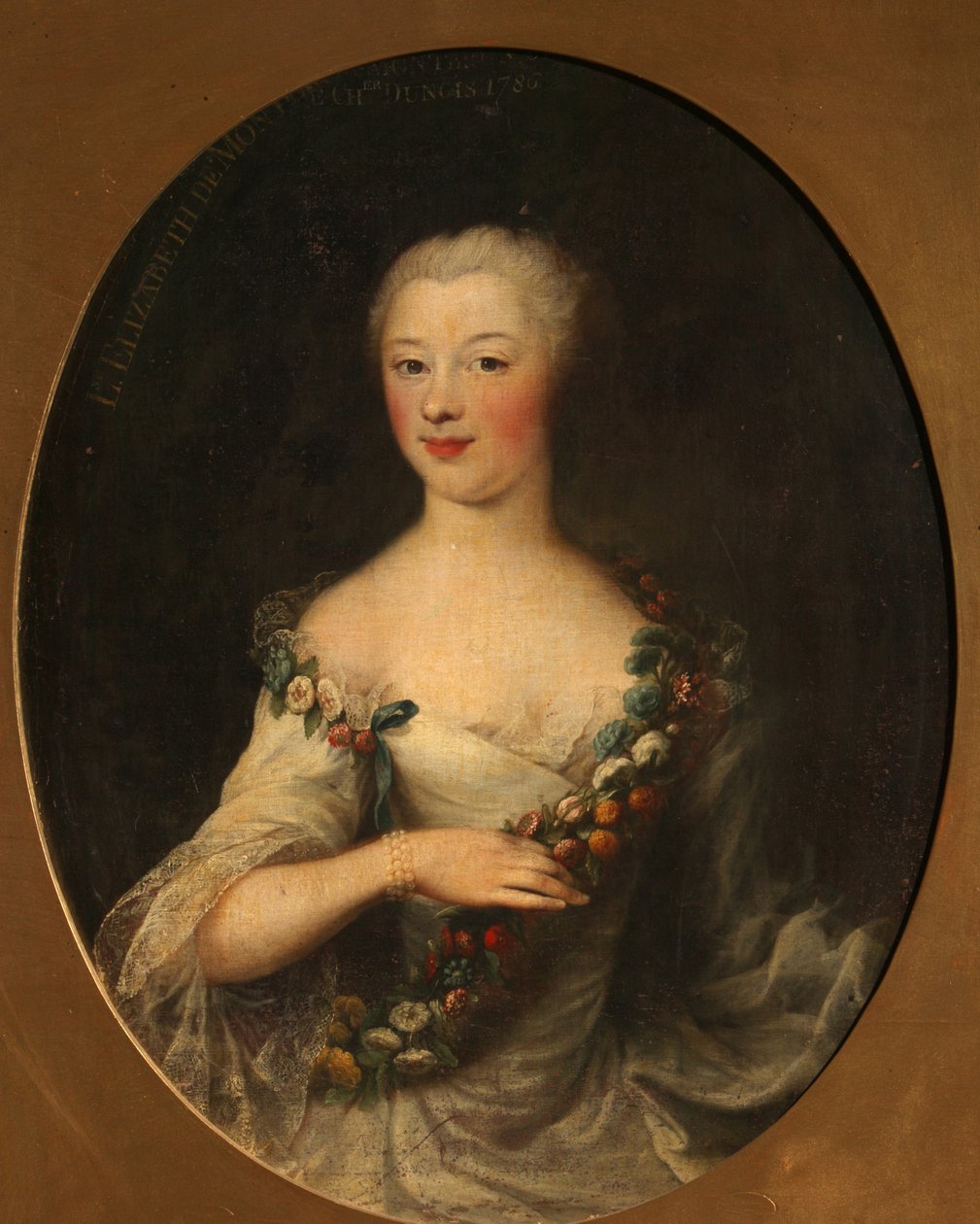 Portret kobiety, 1786 autorstwa Francois Hubert Drouais
