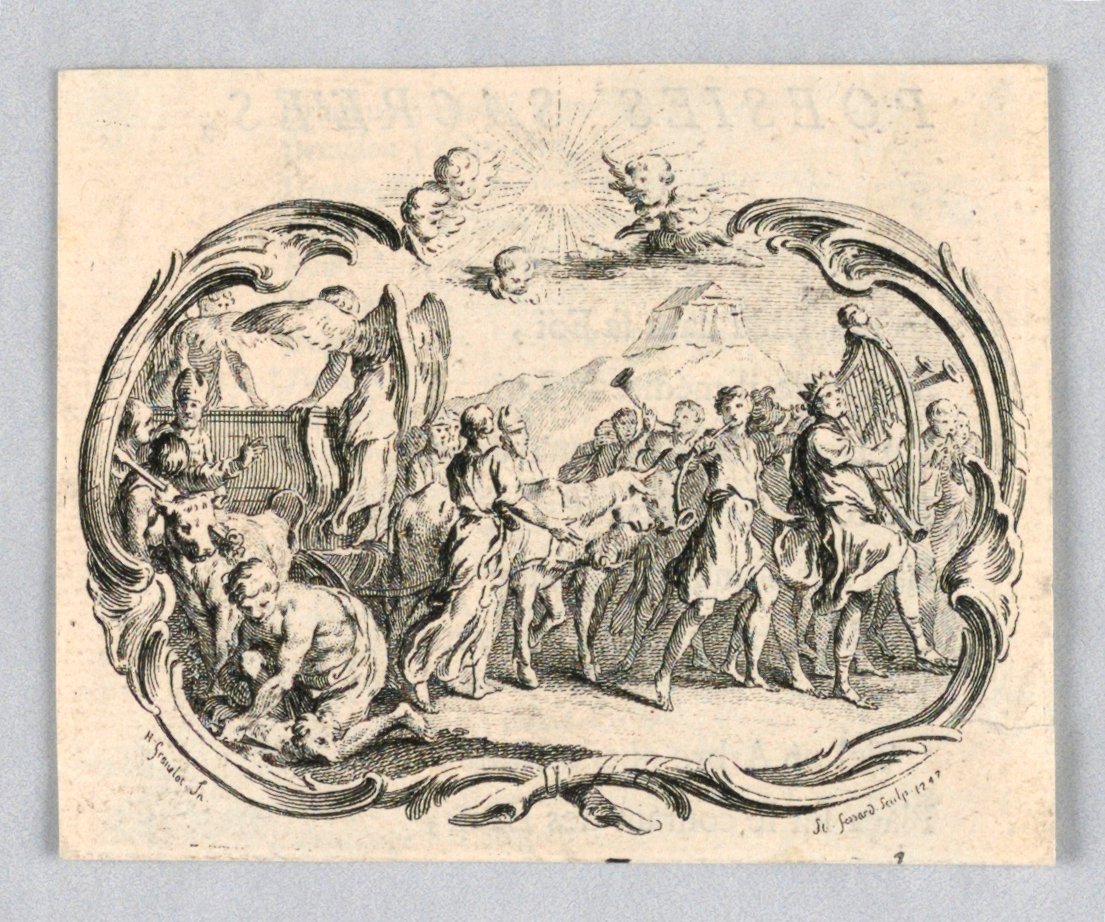 Winieta autorstwa Francois Joullain