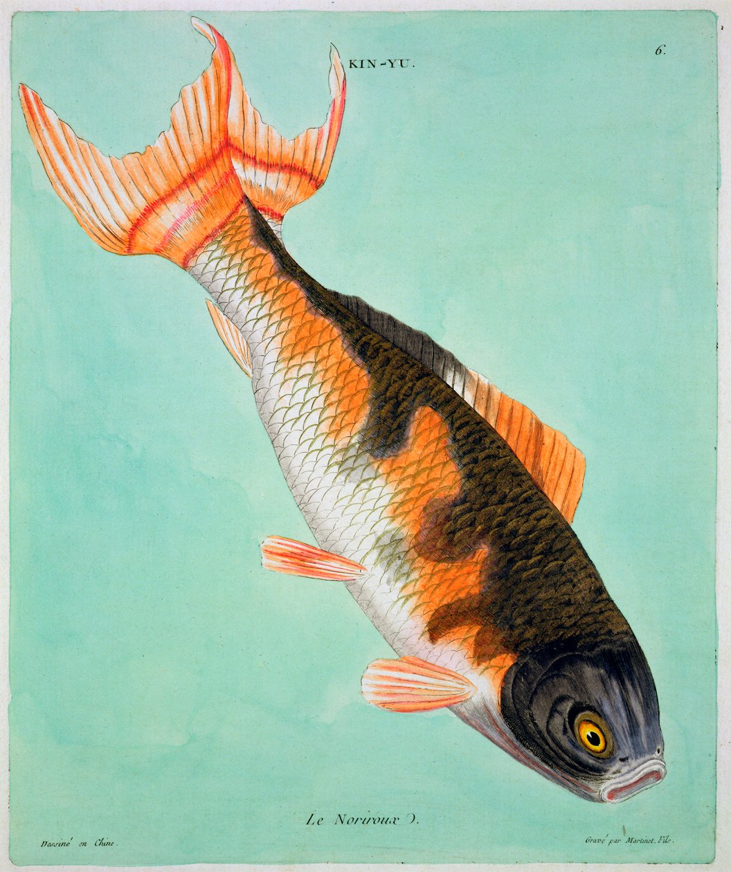 „Le Noriroux”, XVIII wiek autorstwa Francois Nicolas Martinet