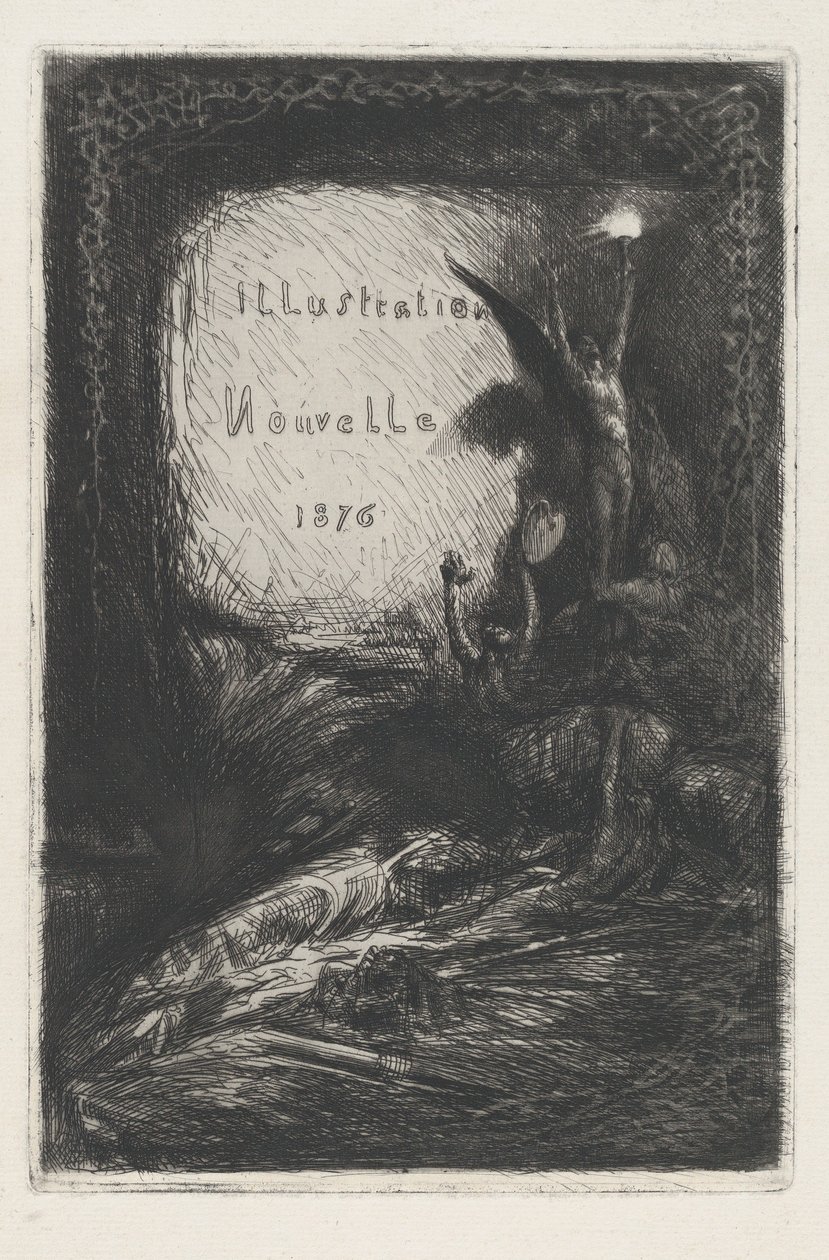 Nowa ilustracja, 1876. autorstwa Francois Nicolas Chifflart