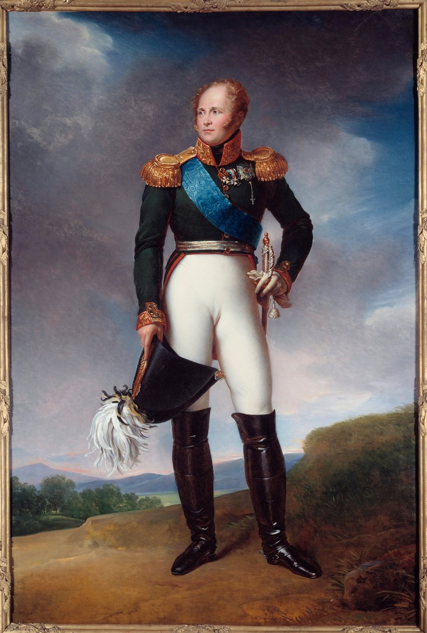 Aleksander I z Rosji autorstwa Baron François Pascal Simon Gérard